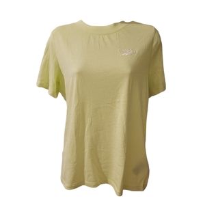 Reebok Women's Lime Green Athletic TShirt Sz Small